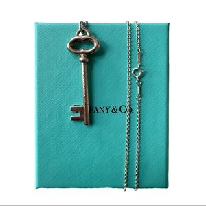 Authentic Tiffany Large Key Necklace